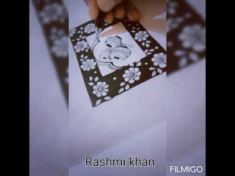 Dhol Shehnai Mehndi desing,,, Art by Rashmi khan