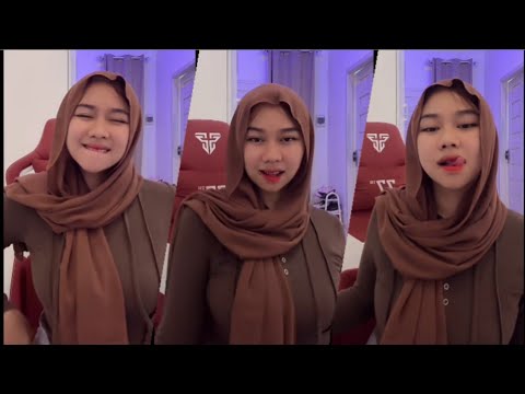 Di bikin halu sama cewek hijab ketat (Niswa bm)