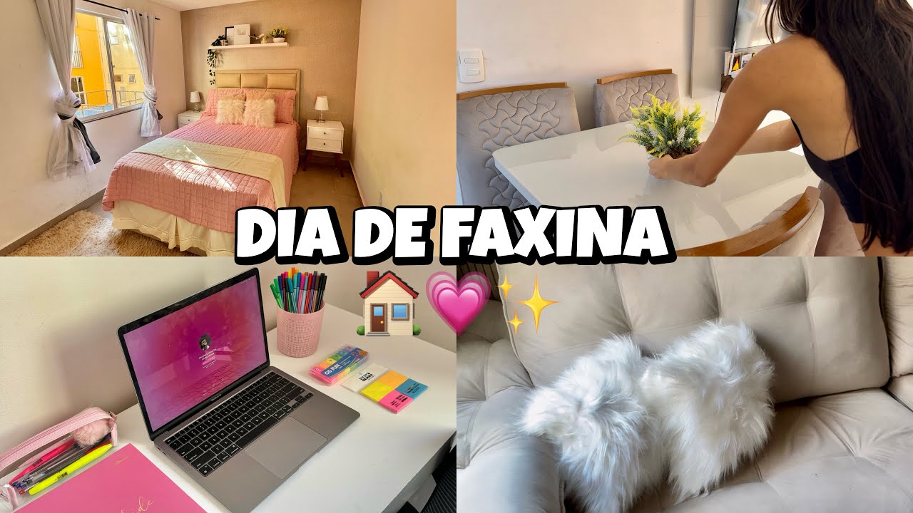 DIA DE FAXINA E ORGANIZAÇÃO✨💗🏠🧹