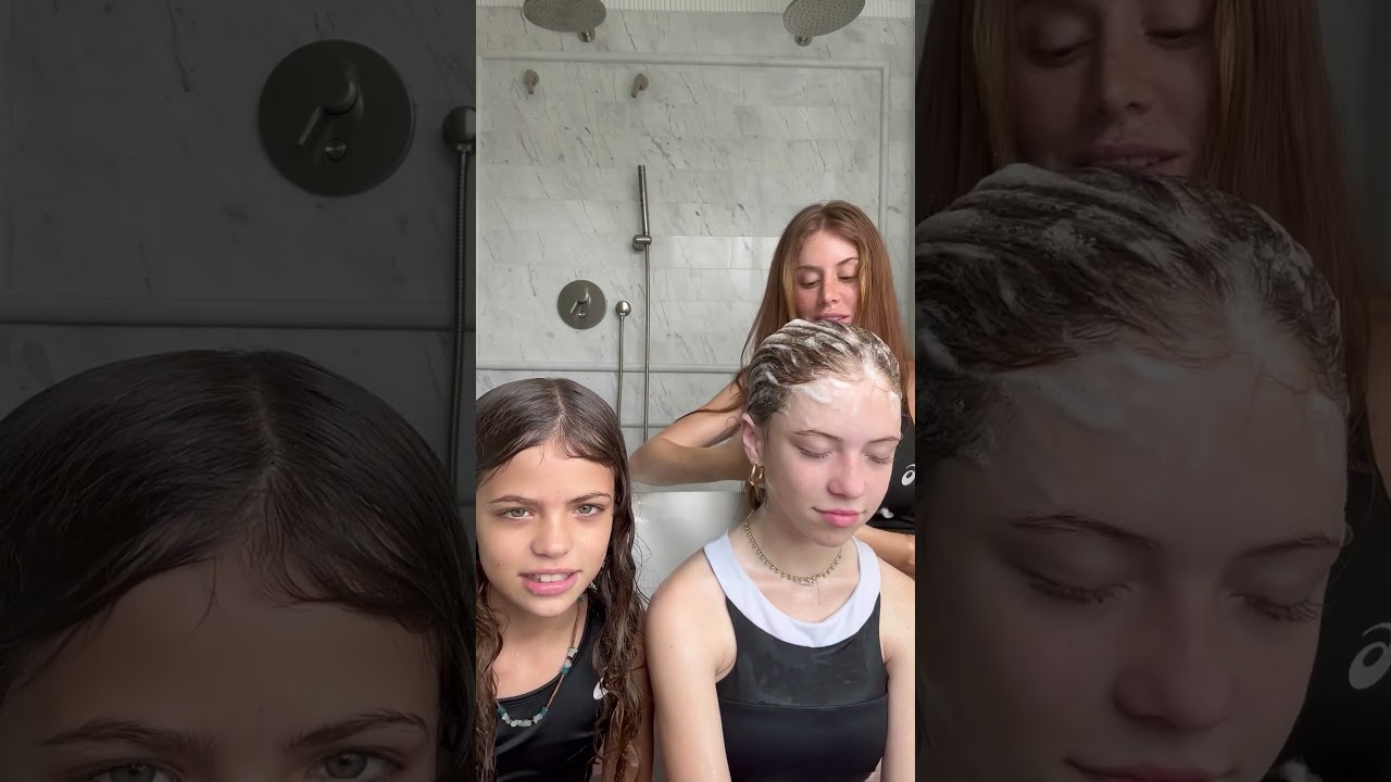Dia de spa para o cabelo com minhas sobrinhas 🥰