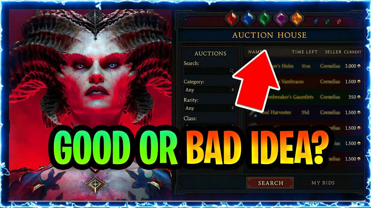 Diablo 4 Auction House Good Or Bad Idea?