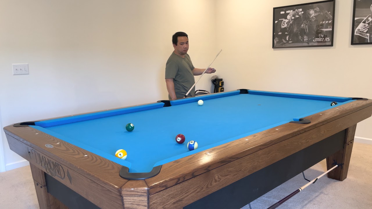 Diamond 9’ Pro-Am Pool Table - #RO89