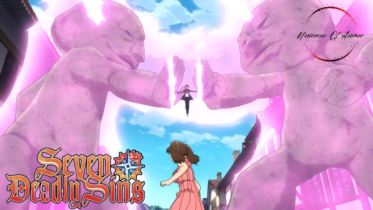 Diane VS Gowther FULL FIGHT SCENE | Seven Deadly Sins | Nanatsu no Taizai