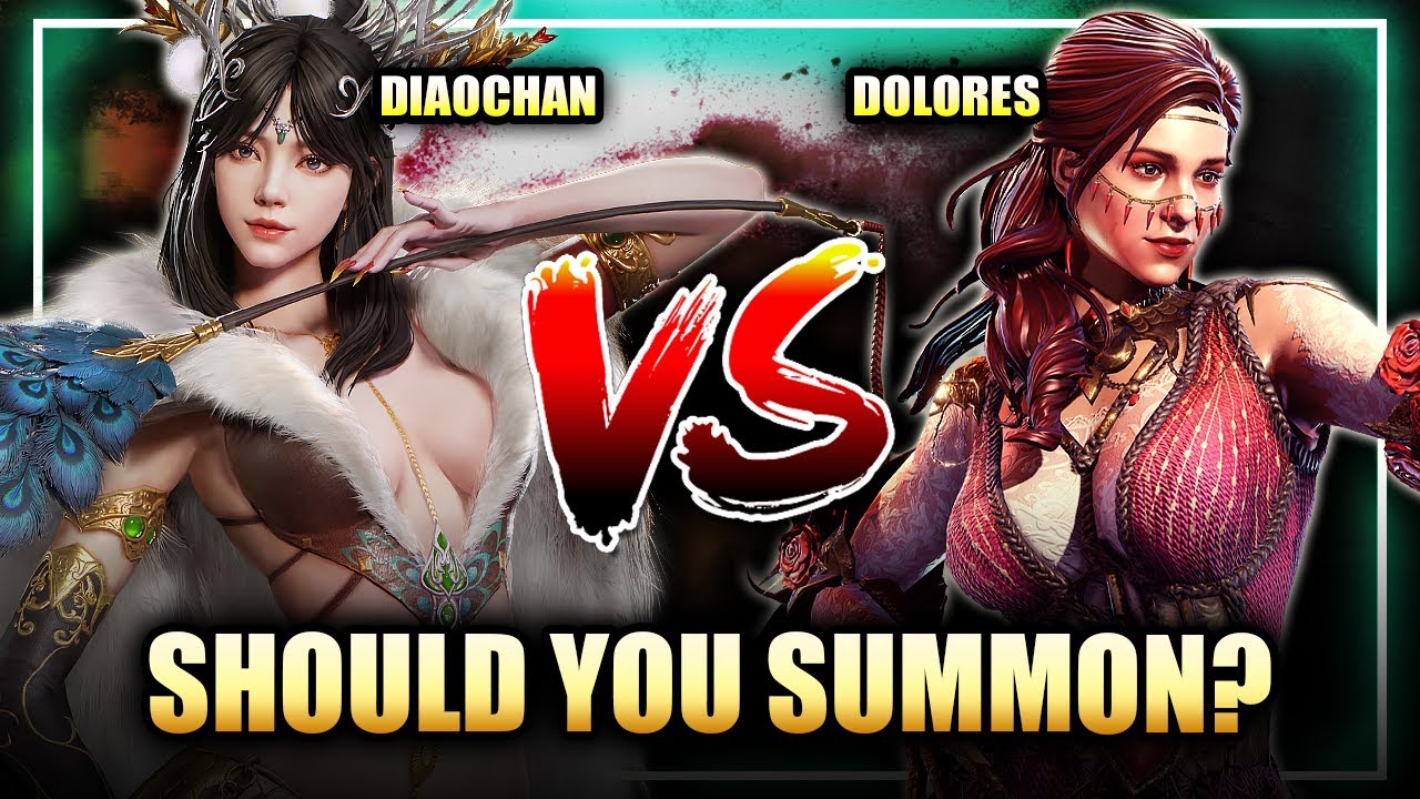 DIAOCHAN vs DOLORES - Is Diao Worth It? SHOULD YOU SUMMON? Inspiration Showcase ⁂ Watcher of Realms