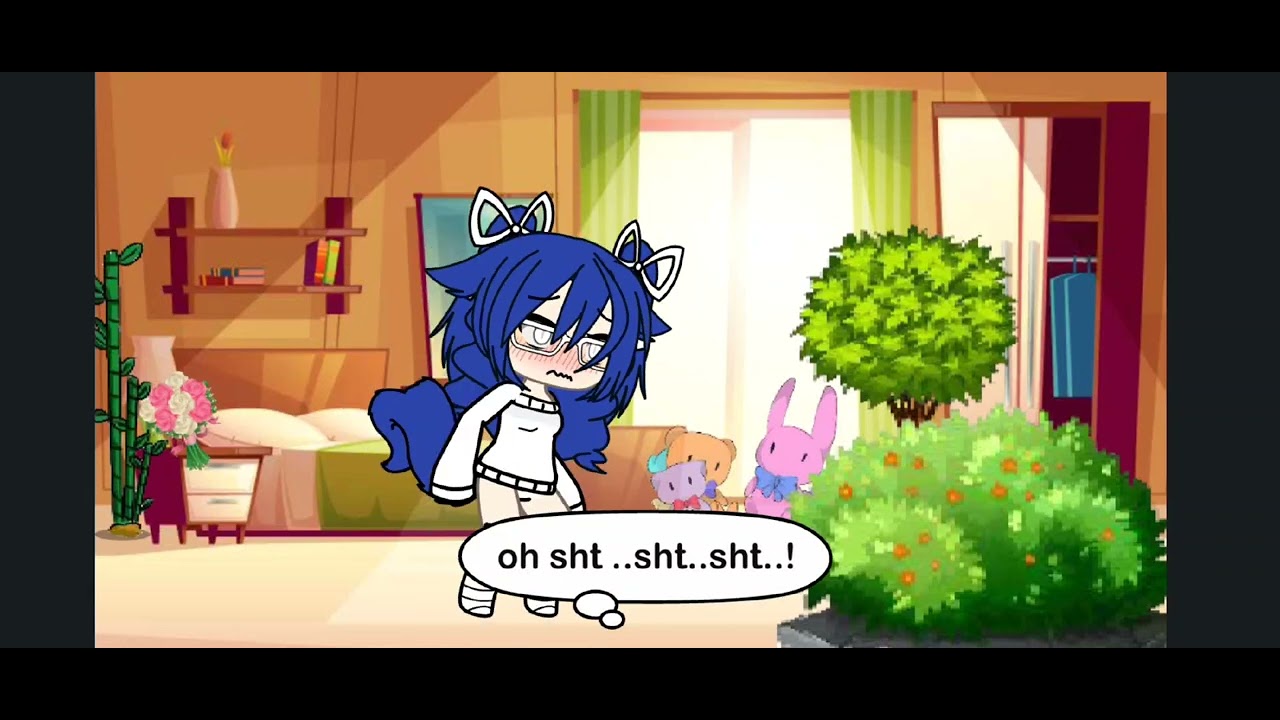 diarrhea on plant🍡!#gacha #gachafart #gachalife #fyp 😚