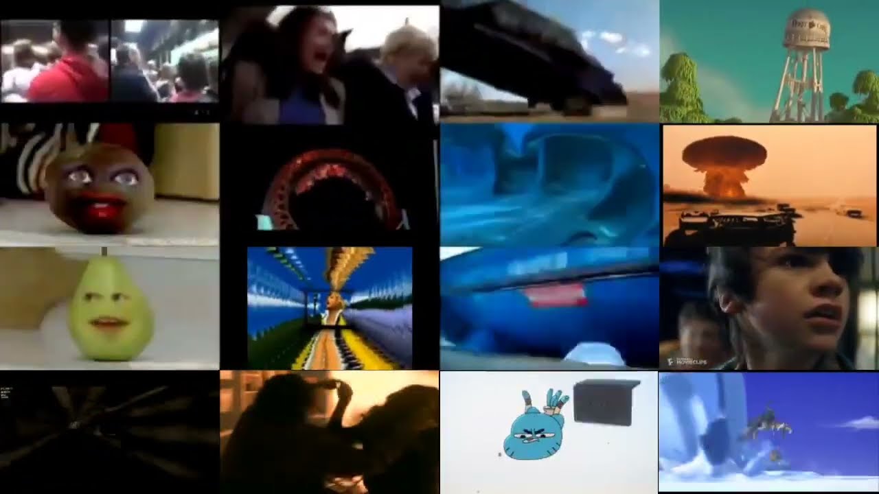Diasters 16 Panel Videos Screams (A.K.A Up To Faster Parison)