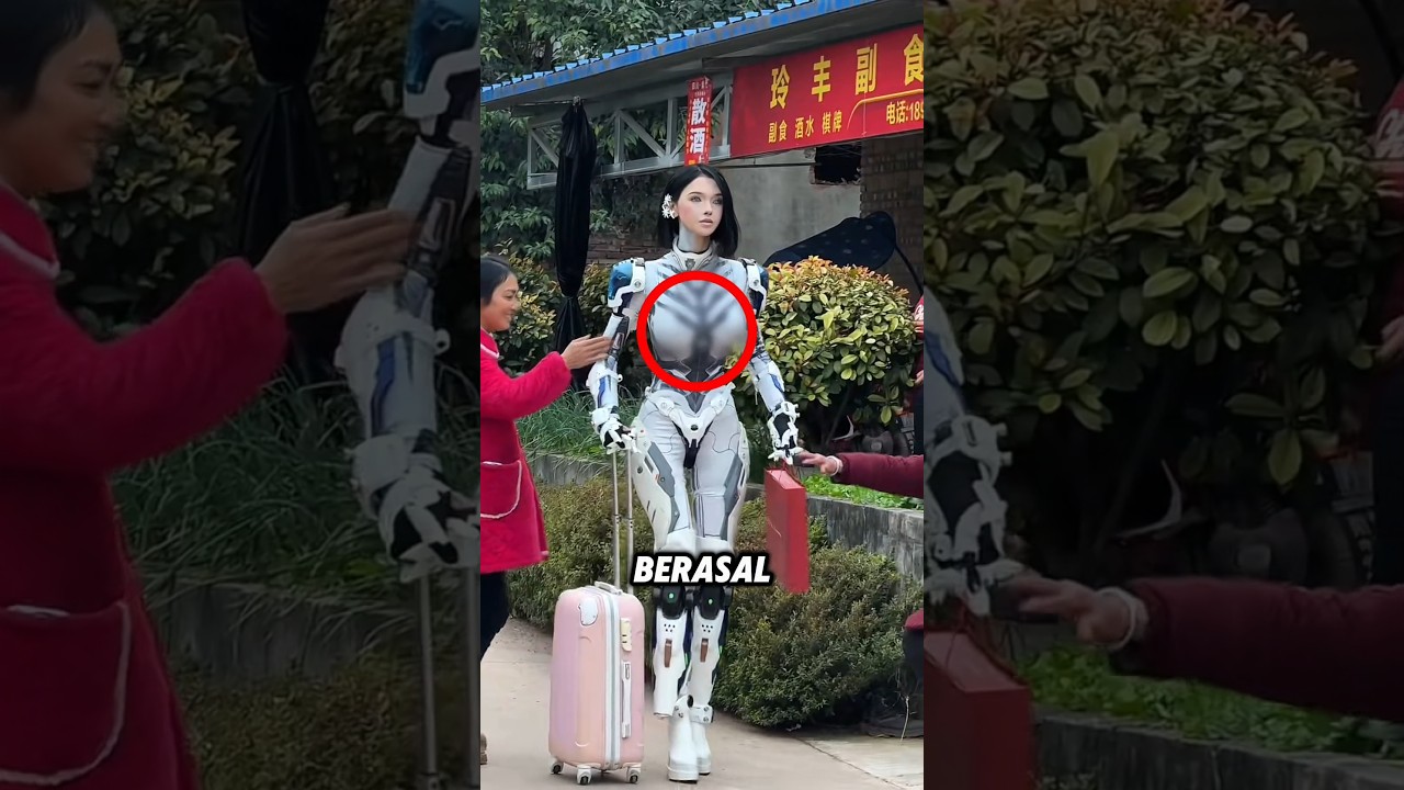 Dibalik pekerjaan robot humanoid dari China #shorts