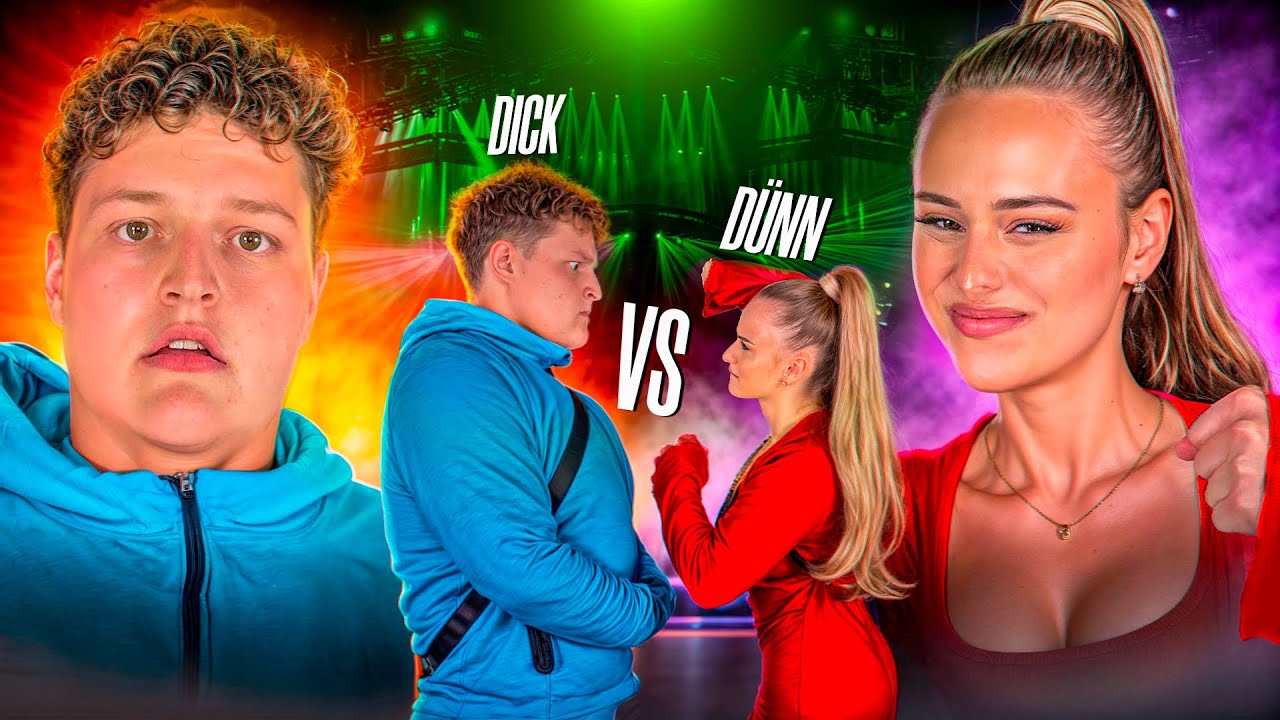 DICK vs DÜNN 2 (Rapbattle) ENDLEVEL 🔥 🔥 🔥