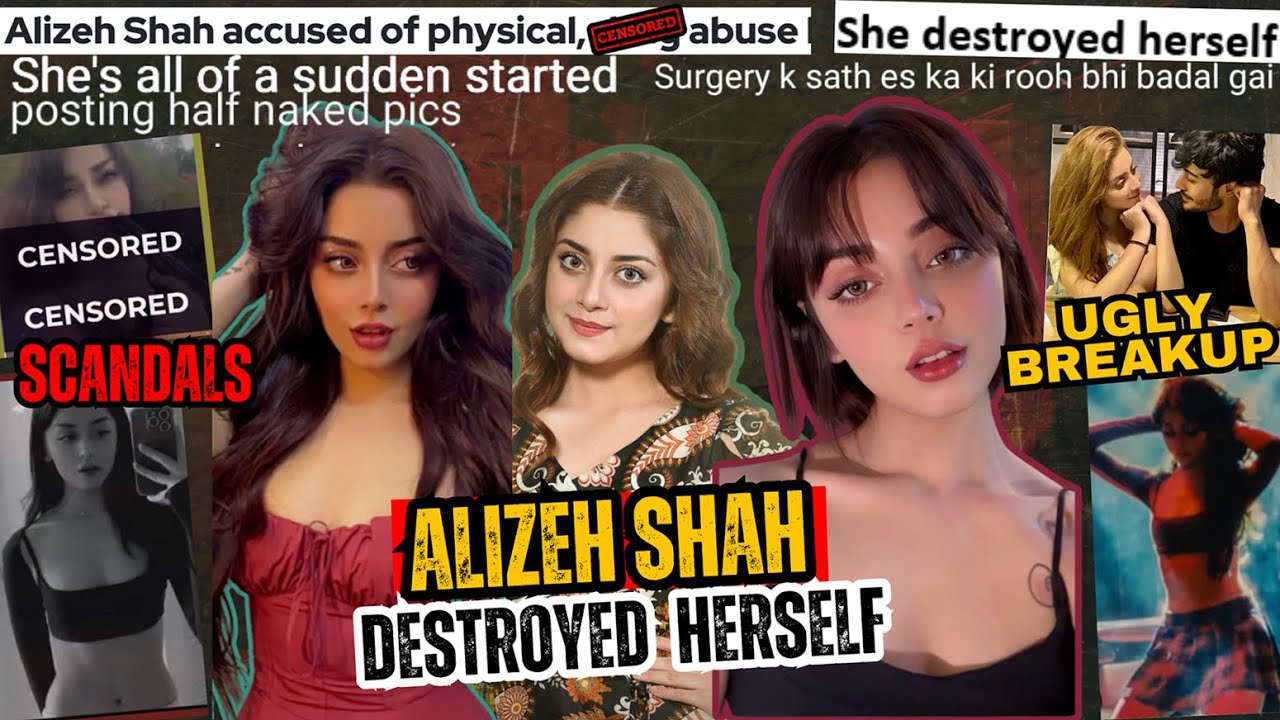 Did Alizeh Shah DESTROY her OWN CAREER ? PROBLEMATIC BEHAVIOR ? | ALL SOCIAL MEDIA SCANDALS