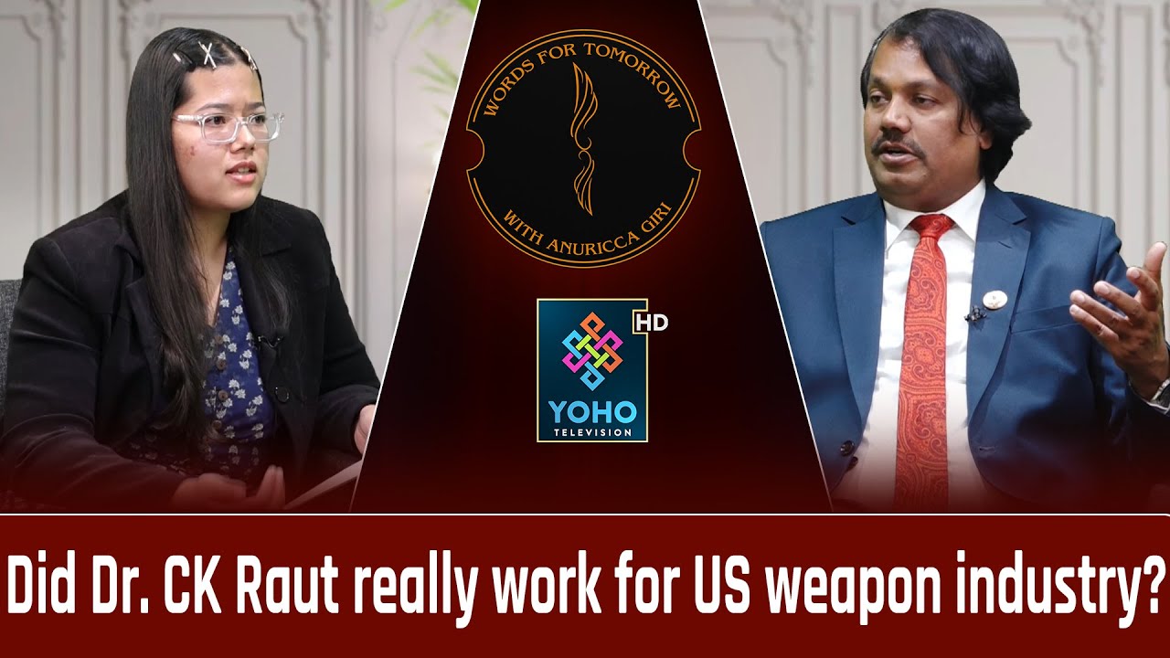 Did Dr. CK Raut really work for US weapon industry?