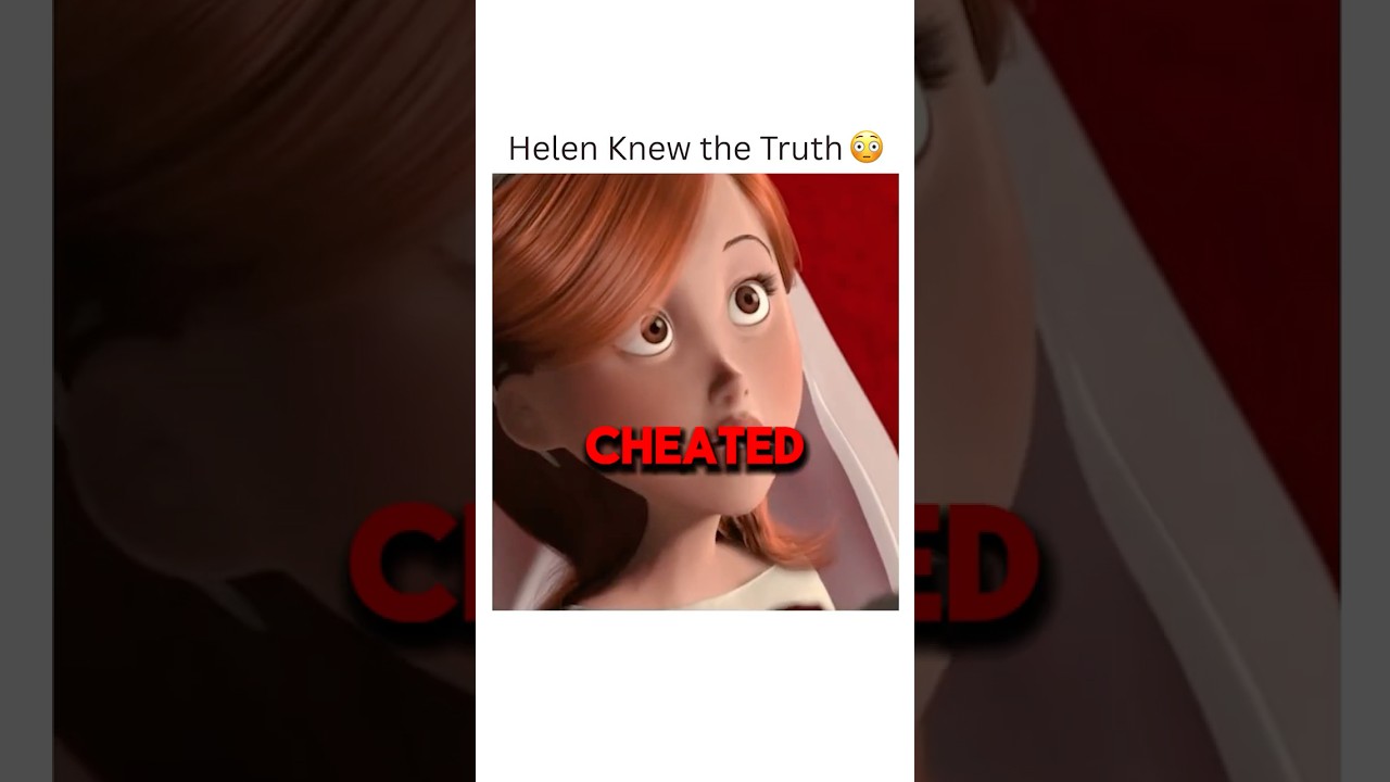Did Helen Know About Mirage? 😳 #incredibles #disneytheory #shorts #fyp