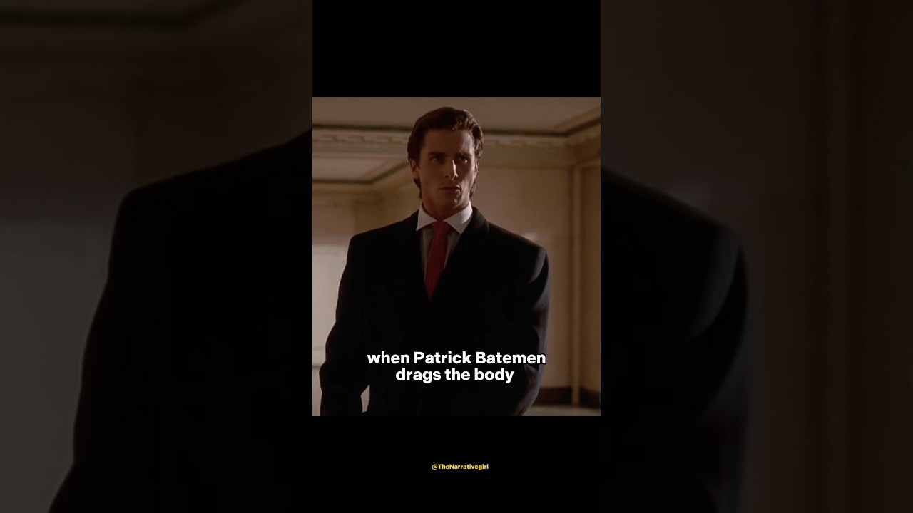 Did you know in American Psycho | #shorts #patrickbateman #sigma
