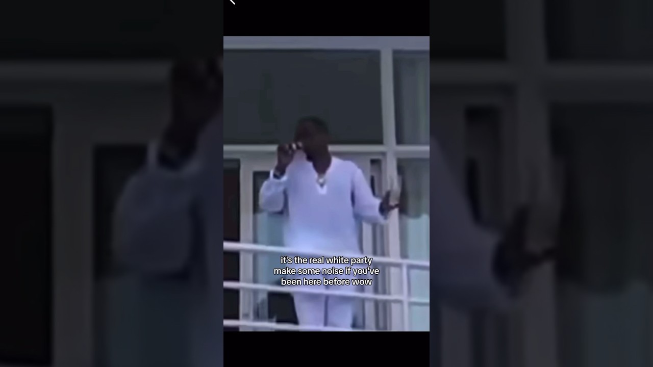 Diddy’s all white party video RESURFACED ⁉️🫣 #diddy #leaked