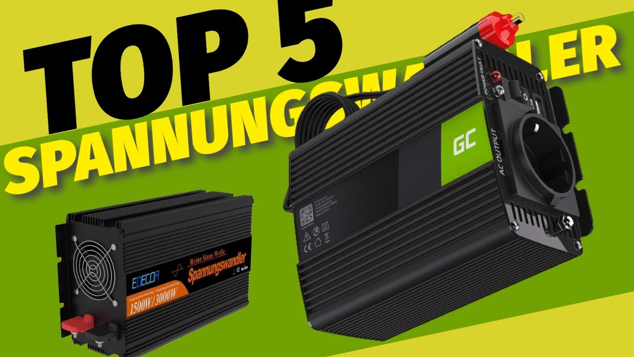 Die 5 Besten Spannungswandler im Test 2024