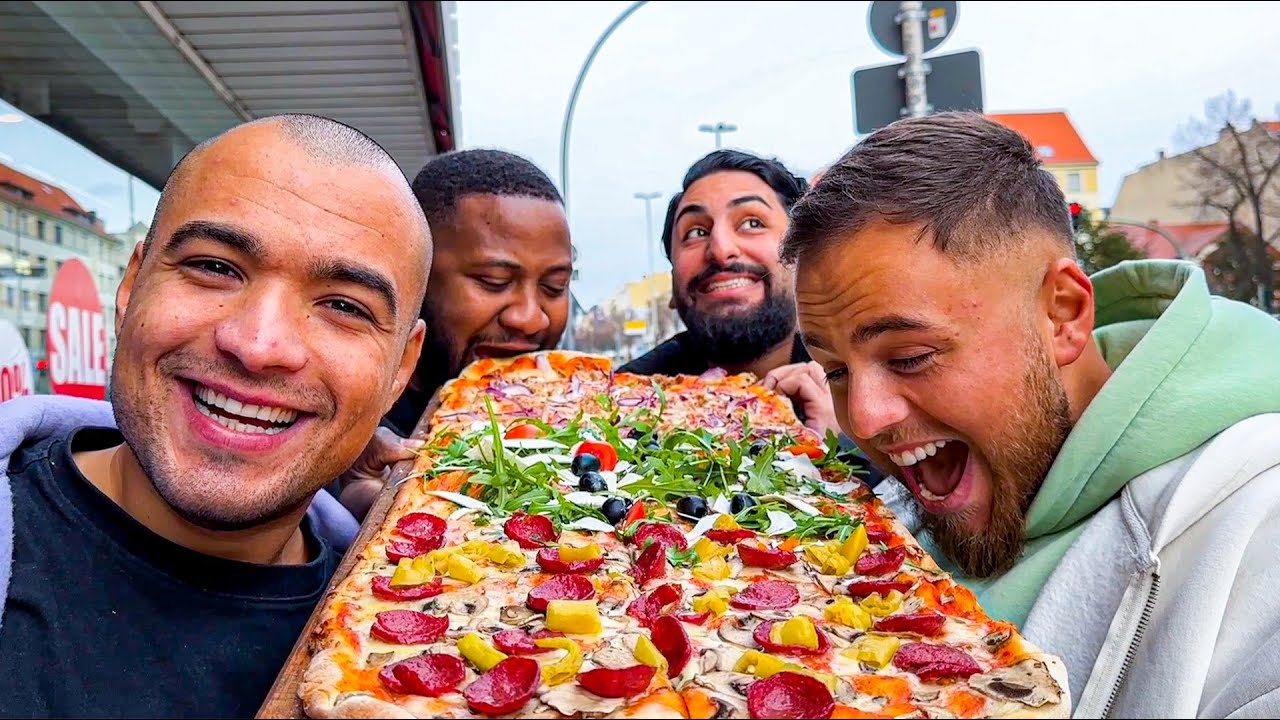DIE GRÖẞTE PIZZA BERLINS | FOOD TOUR DURCH TEMPELHOF