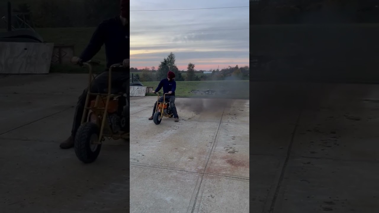 Diesel Mini Bike Rolls Coal