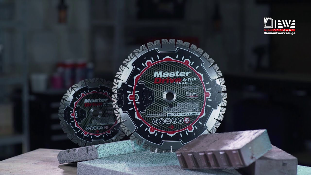 DIEWE Diamanttrennscheibe A-TriX Dynamix - Trennscheibe für harte Materialien