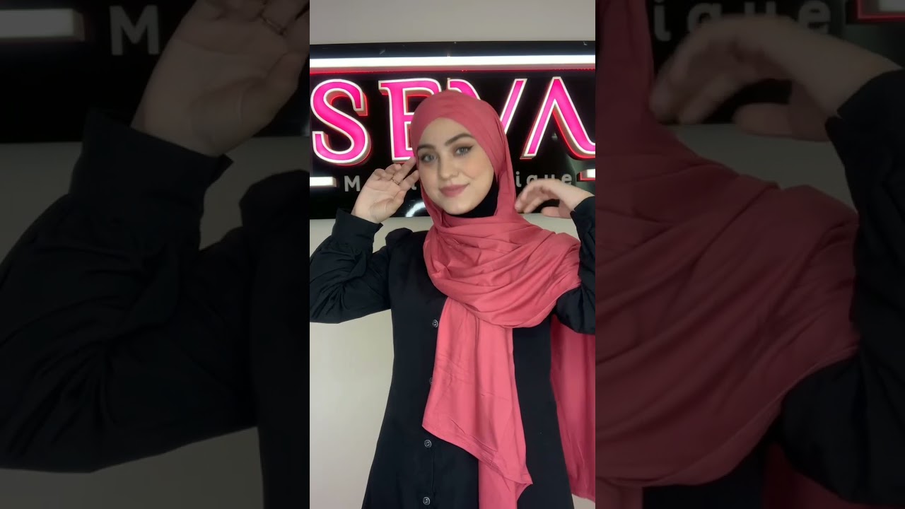 Differenza markasindan cox carpaz hazir hicabin baglanma qaydasi #hicab #muslim #boutique #hijab