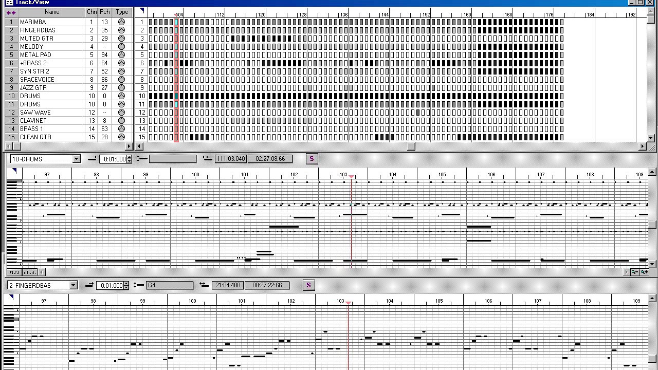 Digital Orchestrator Pro Hakuna Matata midi on Windows 98 Second Edition