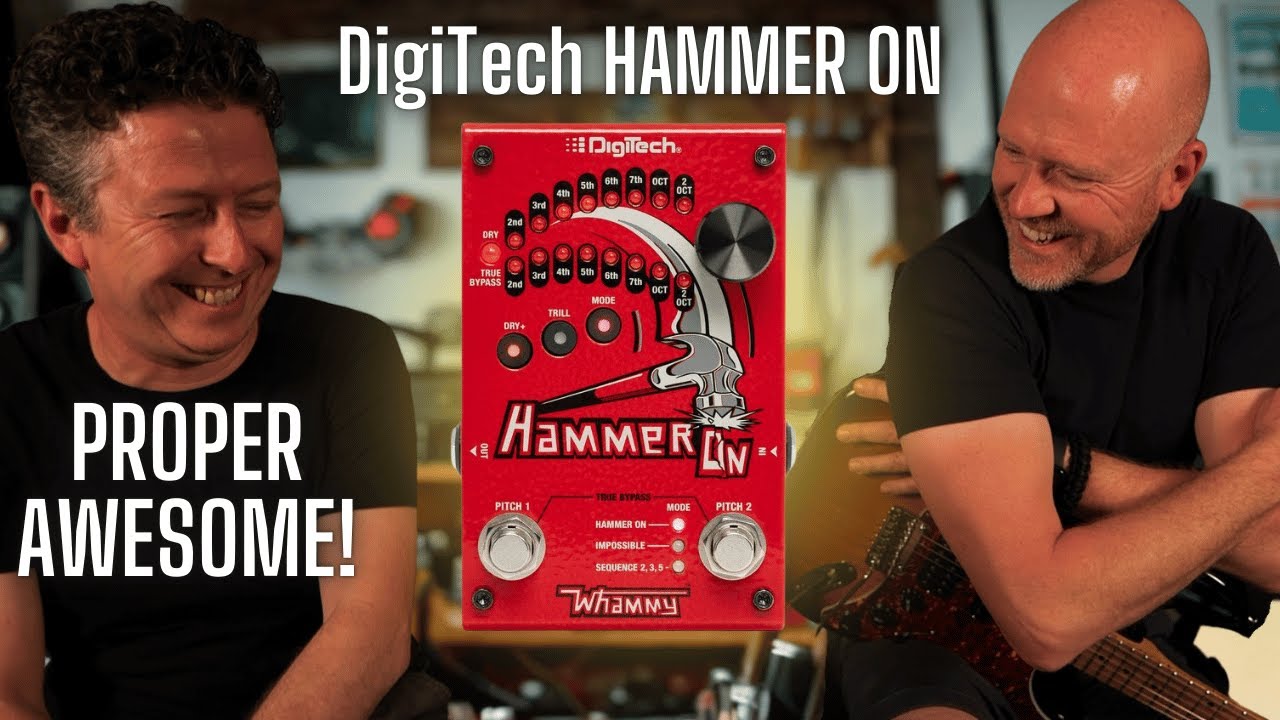 Digitech Hammer On - It's Awesome!
