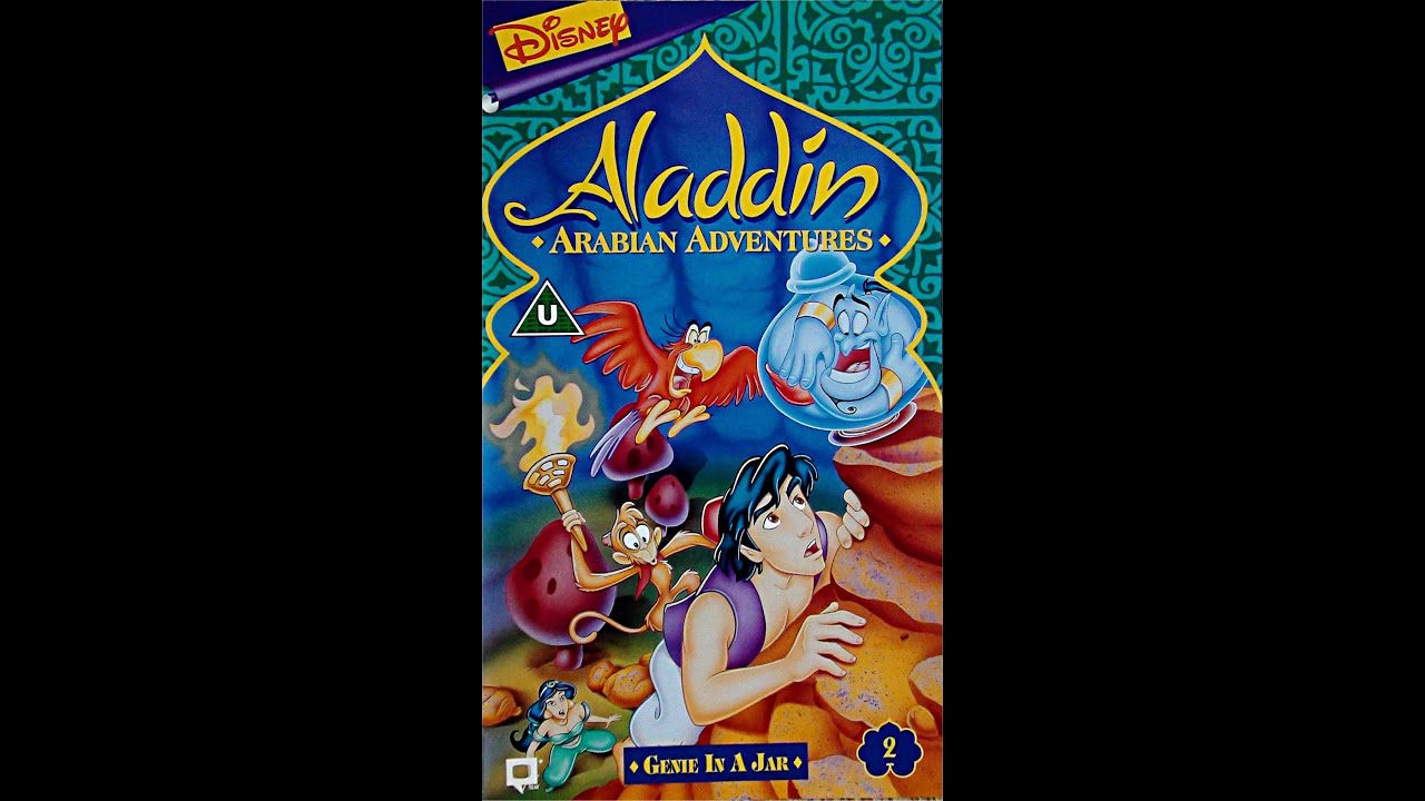 Digitized opening to Aladdin Arabian Adventures: Genie In A Jar (UK VHS)