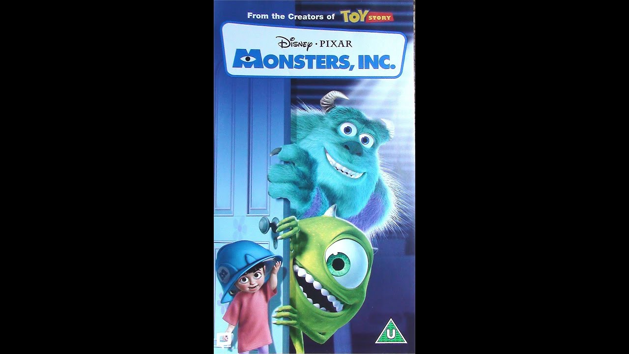 Digitized opening to Monsters, Inc. (UK VHS)