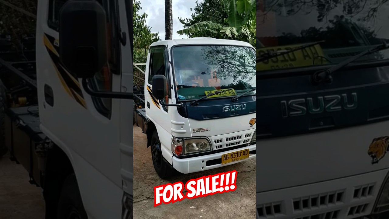 Dijual Isuzu elf macan type HD Tahun 2014 kondisi orian unit tinggal pasang bak#automobile#shortfeed