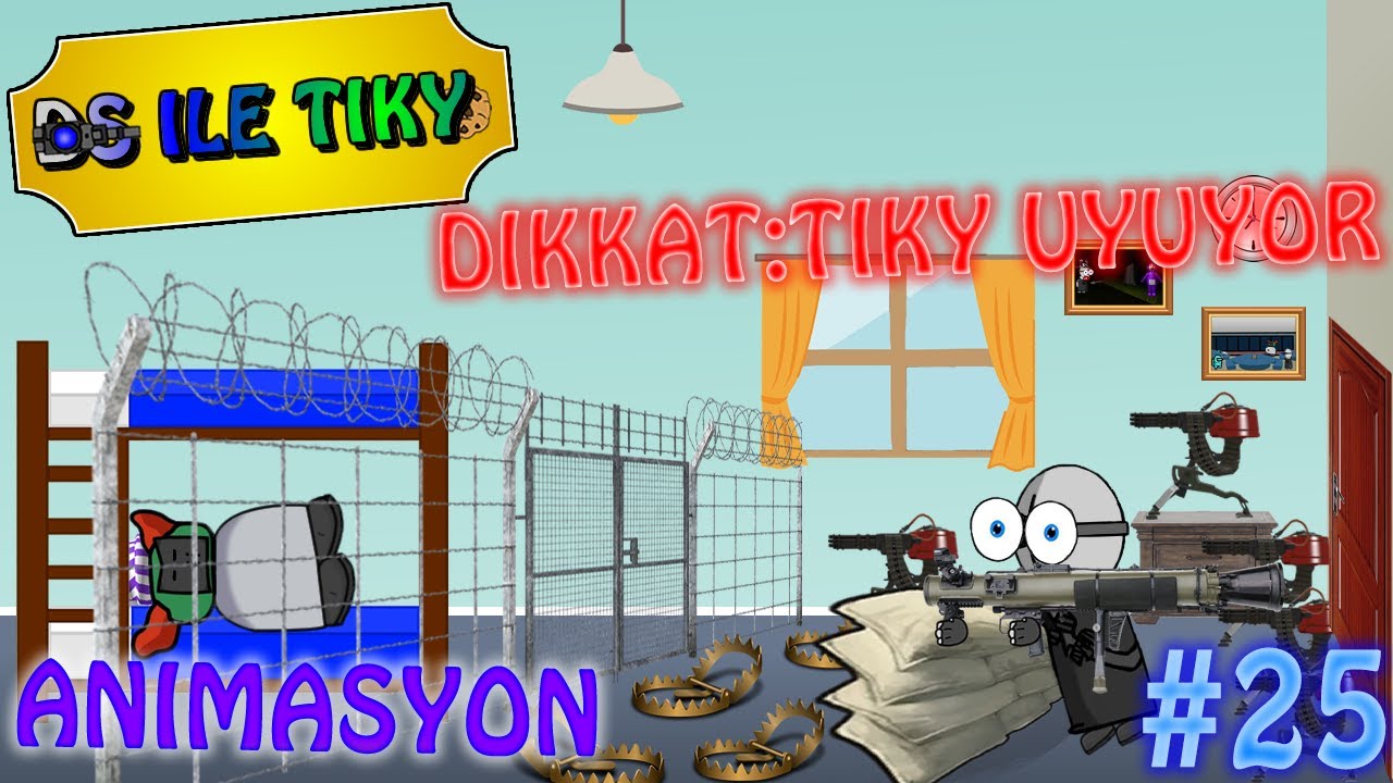 Dikkat!! Tiky Uyuyor | [2.Sezon 2.Bölüm] (Animasyon)