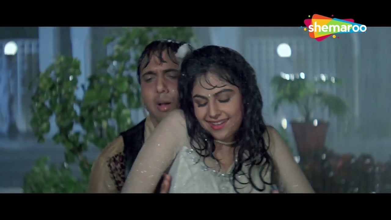 Dil Milne Ko Tarasta Hai Jab - Ekka Raja Rani (1994) - Govinda - Ayesha Julka  - Bollywood Rain Song