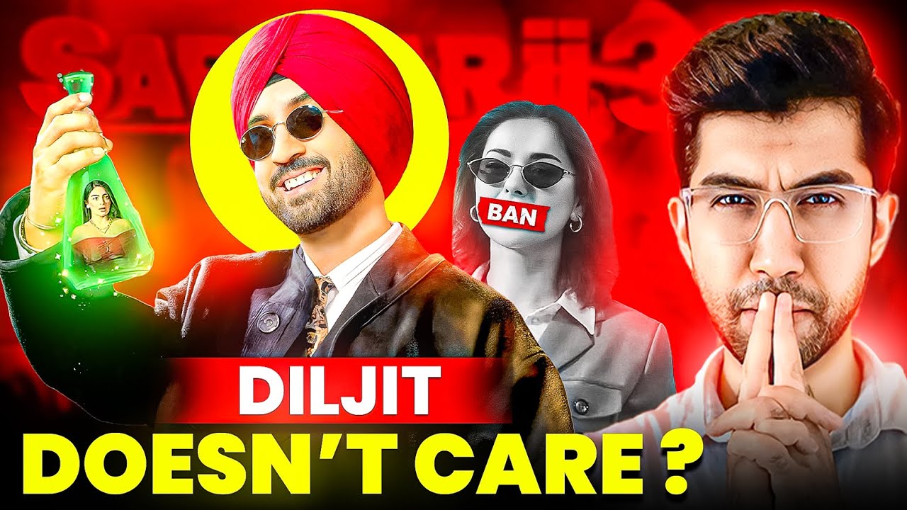 Diljit Dosanjh Backs Pakistani Star Hania Aamir After Terror Attack? Sardaar Ji 3 in Trouble!