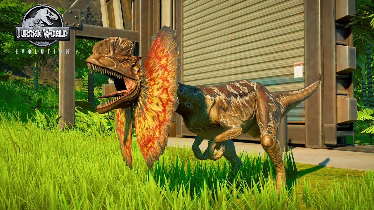 Dilophosaurus! A Tiny Carnivore That Can Spit out Poison - Jurassic World Evolution