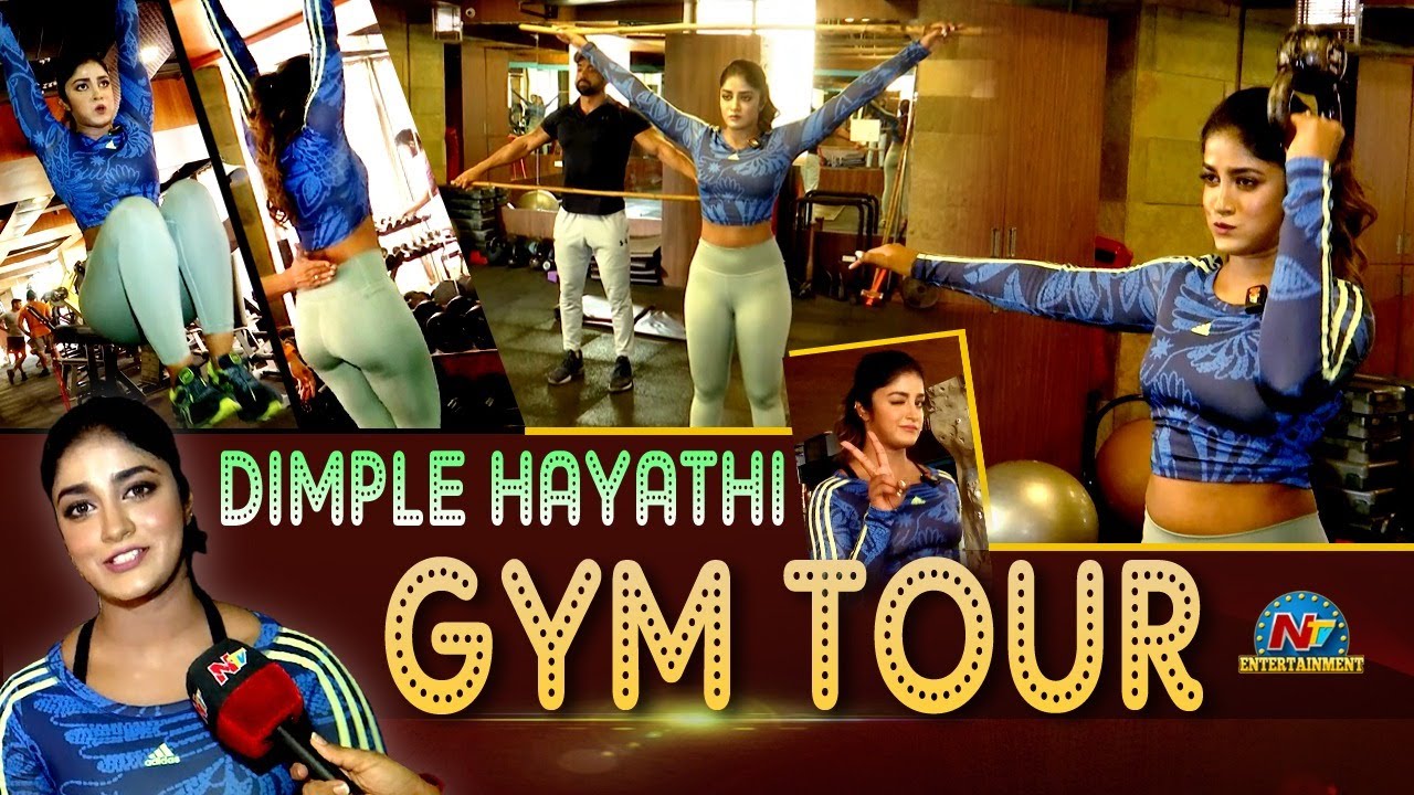 Dimple Hayathi Intense Workout Exclusive | Tik Talks With Taruna | NTV ENT