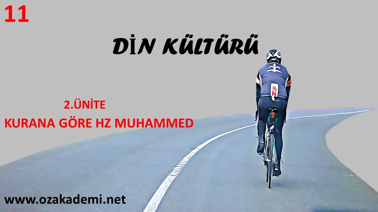 Din Kültürü ve Ahlak Bilgisi 11.Sınıf 2.Ünite Kurana Göre Hz Muhammed