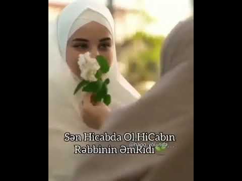 Dini status ( hicabli xanimlar ucun)