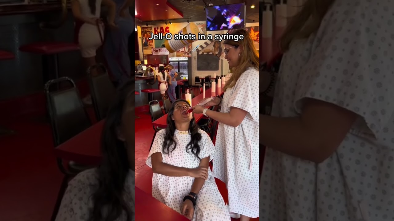 Dining at the Heart Attack Grill LV 👩‍⚕️ #Shorts