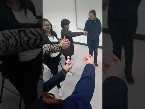 Dinâmica do Pirulito-A importância do Trabalho em Equipe