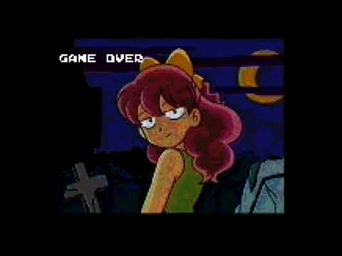 Dino Island English SNES Bootleg - Game Over Screen