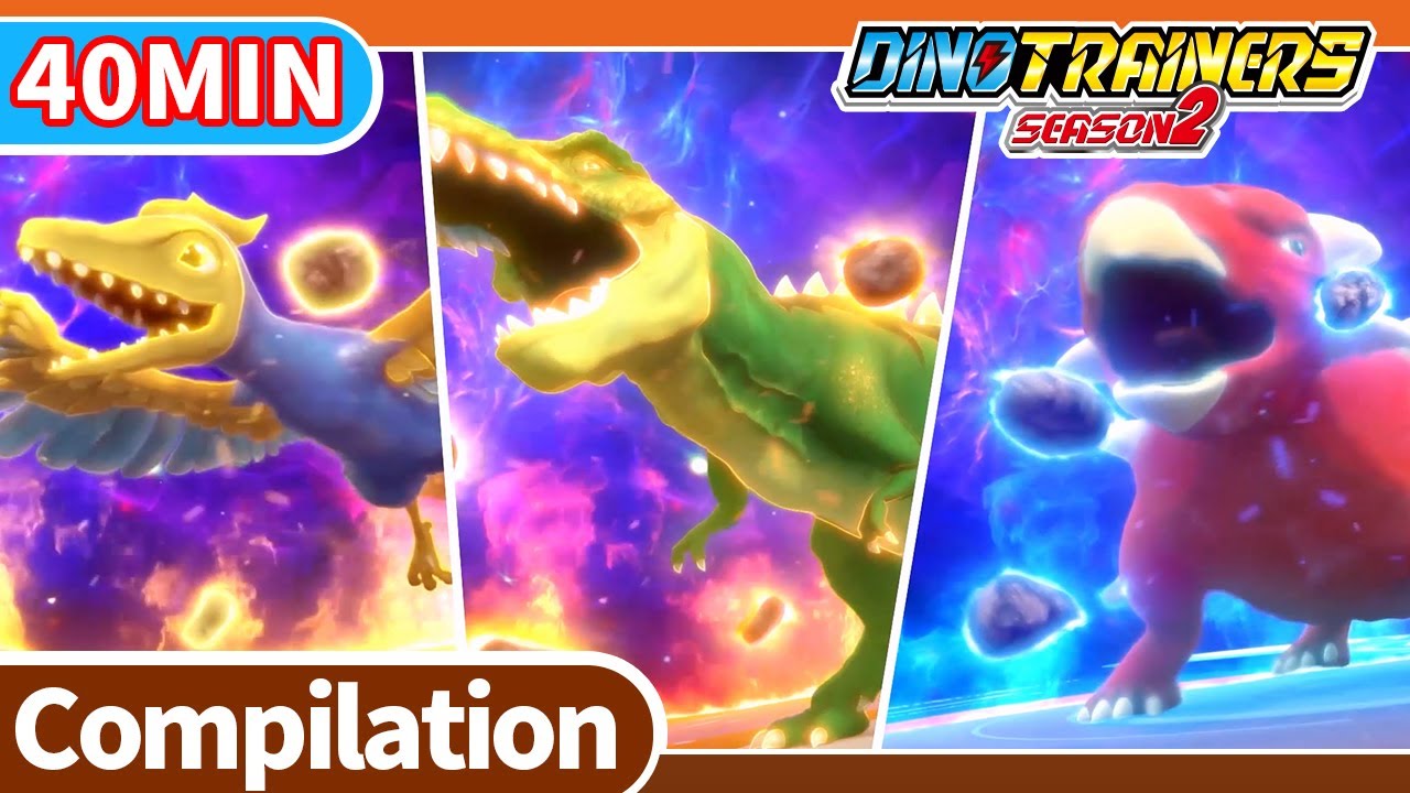 Dino Trainers S2 Compilation [17-20] | Dinosaurs for Kids | Trex | Cartoon | Toys | Robot | Jurassic