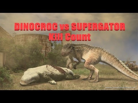 Dinocroc vs Supergator: Kill Count