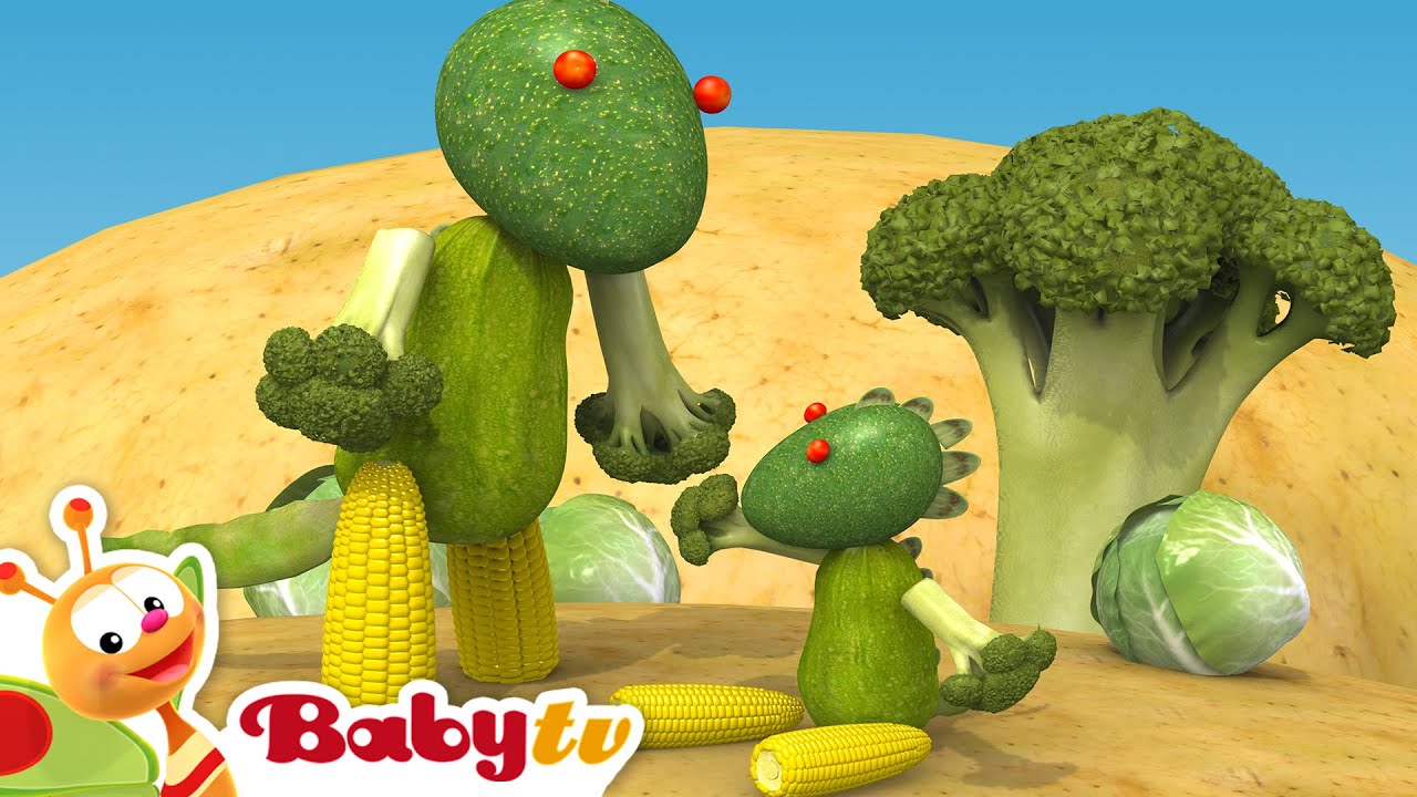 Dinosaur, Sheep, Lion & Elephant | Vegetables Transform into Animals 🥕🦁 @BabyTV