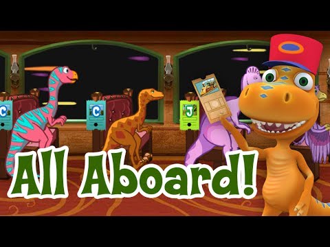 Dinosaur Train All aboard Cartoon/Поезд Динозавров Все на Борт