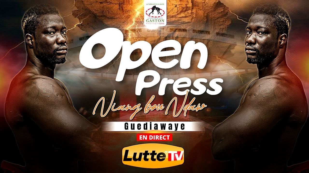 🛑Direct - Open Press Niang Bou Ndaw pour son combat contre Amanekh