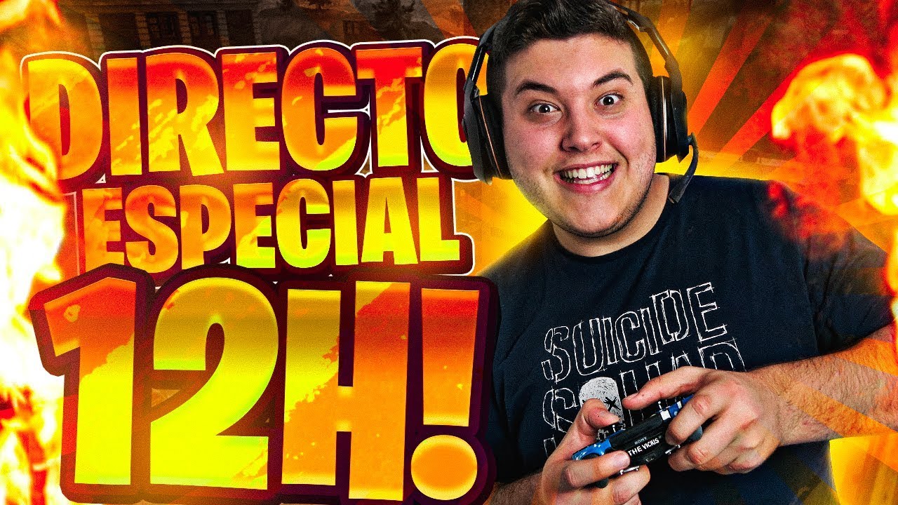 DIRECTO ESPECIAL 12 HORAS JUGANDO CON SUSCRIPTORES A FORTNITE BATTLE ROYALE!! @Empershao