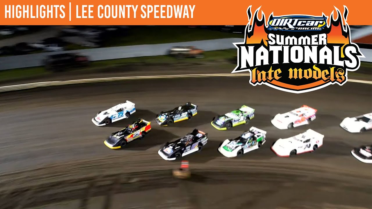 DIRTcar Summer Nationals Late Models | Lee County Speedway | June 19, 2025 | HIGHLIGHTS