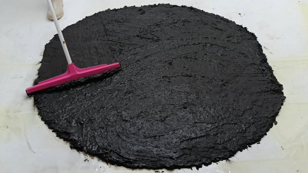 Dirty carpet cleaning with satisfying ASMR