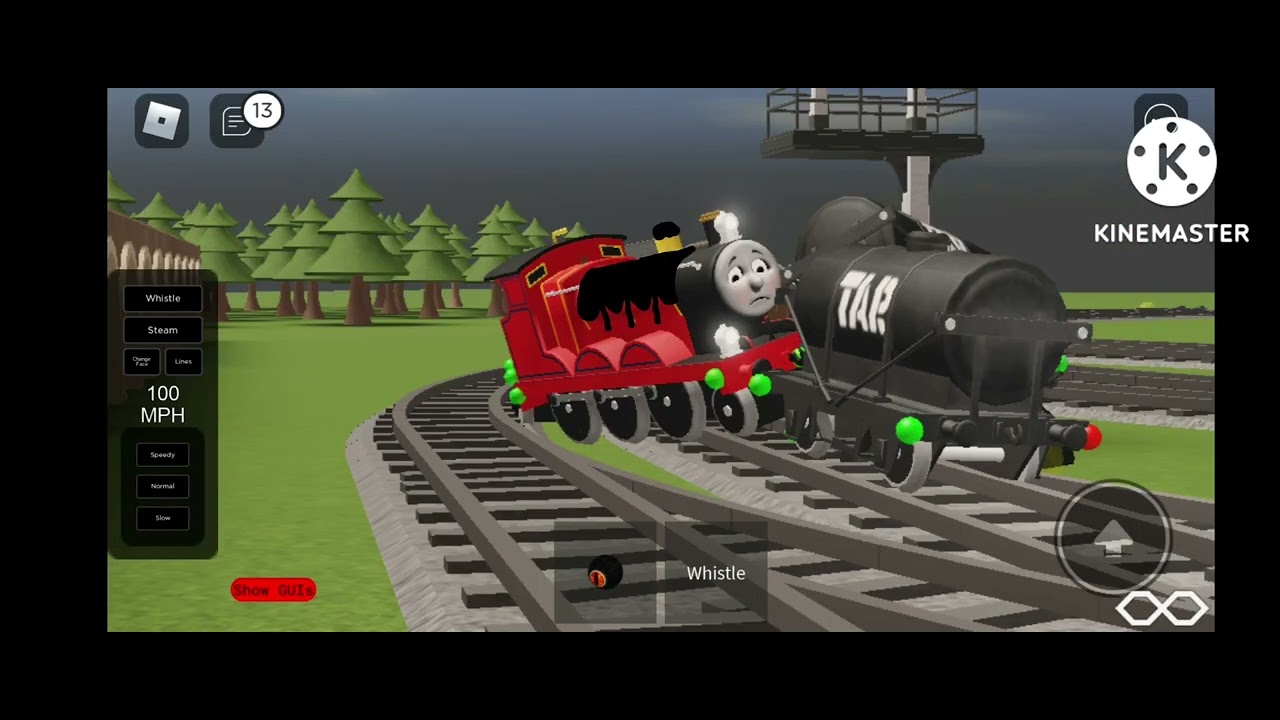 Dirty Objects Crash Scene (Sodor Online) *My First Sodor Online Video*