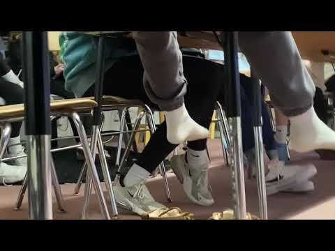 Dirty teen socks
