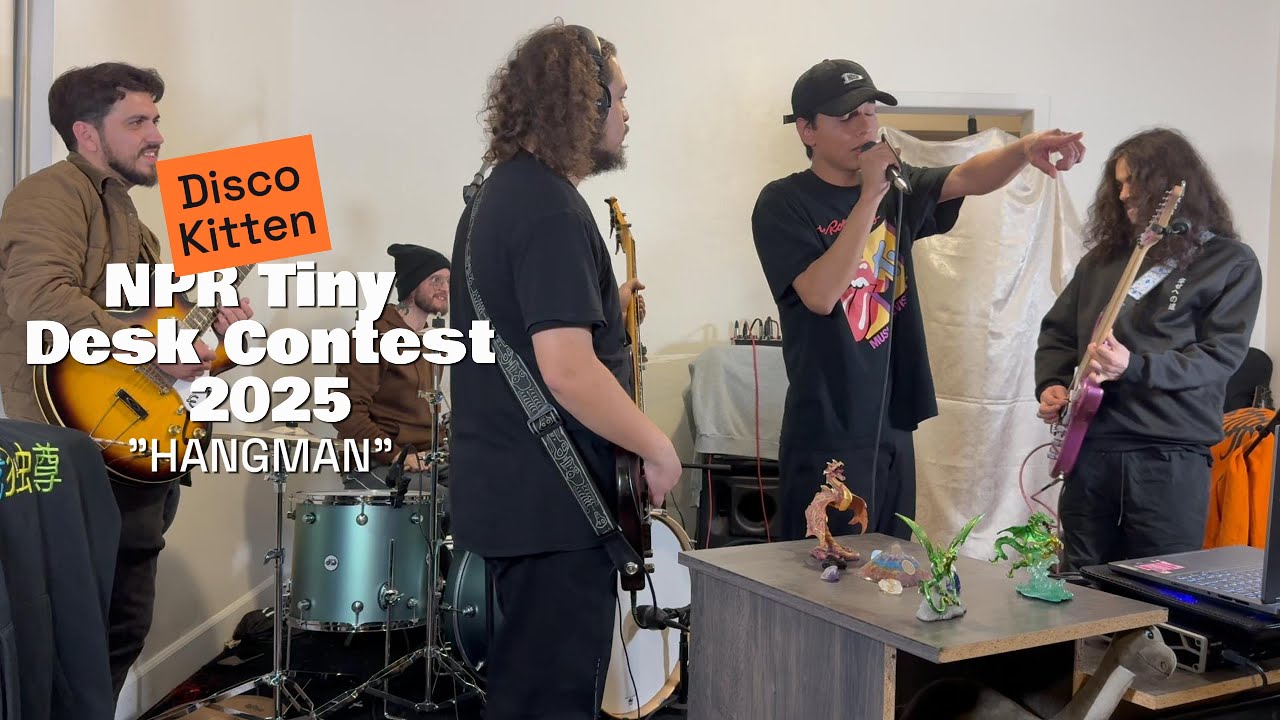 Disco Kitten - Hangman (Tiny Desk Contest)