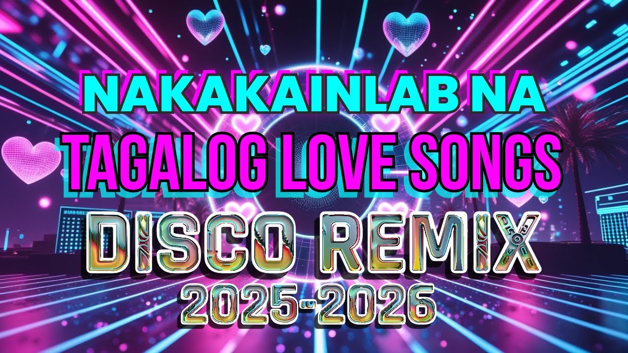 🔥DISCO REMIX NAKAKAINLAB NA NONSTOP OPM LOVE SONG'S 🔥2025-2026