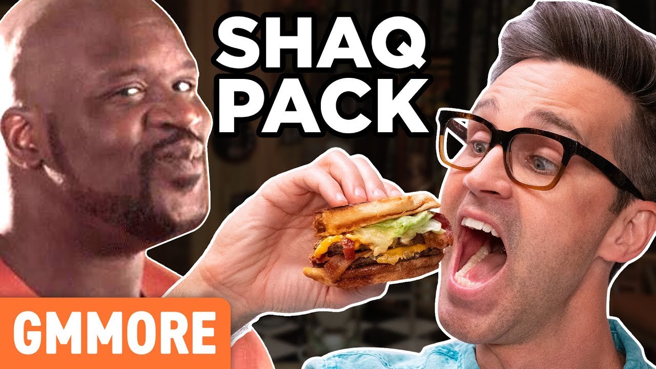 Discontinued Shaq Pack Burger Taste Test